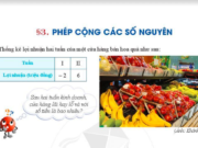 Giải Toán 6 Bài 3: Phép cộng các số nguyên trang 70, 71, 72, 73, 74 SGK Cánh diều