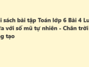 Bài 4: Luỹ thừa với số mũ tự nhiên trang 14 SBT Toán lớp 6 Chân trời sáng tạo