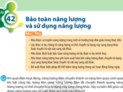 Bài 42: Bảo toàn năng lượng và sử dụng năng lượng trang 183 Khoa học tự nhiên lớp 6 CTST