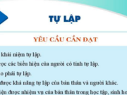 Bài 5: Tự lập trang 23, 24, 25 SGK GDCD lớp 6 Cánh Diều