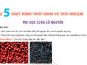 Bài 5: Hoạt động thực hành và trải nghiệm: Vui học cùng số nguyên trang 71, 72 Toán lớp 6 CTST