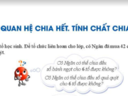 Bài 7: Quan hệ chia hết. Tính chất chia hết trang 30 Toán lớp 6 sách Cánh diều