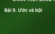 Bài 9. Ước và bội trang 25 Sách bài tập Toán lớp 6 Chân trời sáng tạo