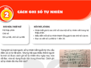 Bài 2: Cách ghi số tự nhiên trang 9, 10, 11 Toán lớp 6 Kết nối tri thức tập 1