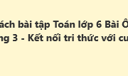 Giải Sách bài tập Toán 6 Kết nối tri thức: Ôn tập chương 3