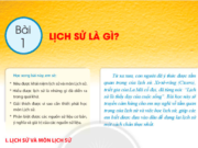 Bài 1: Lịch sử là gì trang 10 Lịch sử 6 Chân trời sáng tạo