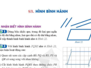 Giải Toán 6 hình học bài 3: Hình Bình Hành trang 102, 103 SGK Cánh diều