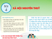 Bài 4: Xã hội nguyên thủy trang 21 Lịch sử lớp 6 Chân trời sáng tạo