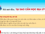 Bài mở đầu trang 100, 101, 102 SGK Địa lí lớp 6 Cánh Diều