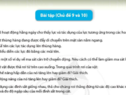 Trả lời câu hỏi trang 164 Khoa học tự nhiên 6 cánh diều: Bài tập Chủ đề 9 và 10