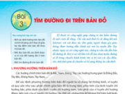 Bài 3: Tìm đường đi trên bản đồ trang 120, 121, 122 Địa lí lớp 6 Chân trời sáng tạo