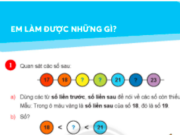 Em làm được những gì trang 77, 78, 79, 80 SGK Toán lớp 2