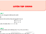 Luyện tập chung trang 54 Toán lớp 6 tập Kết nối tri thức