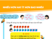 Giải Toán 2: Nhiều hơn hay ít hơn bao nhiêu trang 19, 20 SGK Chân trời sáng tạo