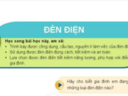 Bài 12: Đèn điện trang 63, 64, 65, 66, 67 Công nghệ 6 Cánh Diều