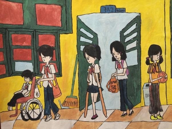 Học đường an toàn qua lăng kính trẻ thơ | Trường THCS & THPT Nguyễn Tất Thành - Hà Nội