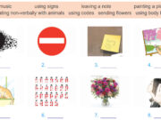 A Closer Look 1 – Unit 10 – SGK Tiếng Anh 8 thí điểm: Complete the diagram with the communication examples you have learnt so far.