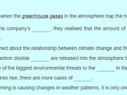 Unit 6. Global Warming: Giải bài Language trang 8 SGK Tiếng Anh 11 Thí điểm