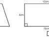 Bài 1, 2, 3 trang 5 VBT Toán 5 tập 2: Hình H được tạo bởi một hình tam giác và một hình thang có các kích thước như hình vẽ. Tính diện tích hình H