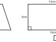 Bài 1, 2, 3 trang 5 VBT Toán 5 tập 2: Hình H được tạo bởi một hình tam giác và một hình thang có các kích thước như hình vẽ. Tính diện tích hình H