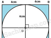 Bài 1, 2, 3, 4 trang 101 VBT Toán 5 tập 2: Một hình vuông cạnh 10cm có diện tích bằng diện tích của một hình tam giác có chiều cao 10cm. Tính độ dài cạnh đáy của hình tam giác