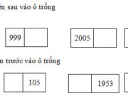 Bài 1, 2, 3, 4, 5 trang 16 Vở BT Toán 4 tập 1: Ba số tự nhiên có ba chữ số, mỗi số đều có ba chữ số 6; 9; 2 là: 269 ; 692 ; 962