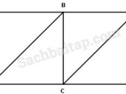 Bài 1, 2 trang 34 Vở BT Toán 4 tập 2: Hai hình vuông ABCD và BMNC đều có cạnh bằng 3cm và xếp thành hình chữ nhật AMND. Cho biết hình tứ giác BMCD là hình bình hành. Tính diện tích hình bình hành BMCD bằng các cách khác nhau