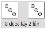 Bài 1, 2 trang 3 Vở Bài tập Toán 2 tập 2: Viết phép nhân (theo mẫu)