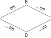 Bài 1, 2, 3 trang 44 VBT môn Toán 2 tập 2: Đo độ dài các cạnh của hình tứ giác ABCD rồi viết số thích hợp vào chỗ chấm