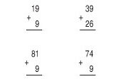 Bài 1, 2, 3, 4, 5 trang 18 Toán 2: Bài luyện tập