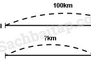 Bài 1, 2, 3, 4 trang 59 VBT Toán lớp 3 tập 2: Mộtô tô chạy quãng đường dài 100km hết 10l xăng. Hỏi với cách chạy như thế, khi chạy hết 8l xăng thìô tôđóđi được quãng đường dài bao nhiêu ki-lô-mét