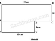 Bài 1, 2, 3, 4 trang 63 VBT Toán lớp 3 tập 2: Một hình chữ nhật có chiều rộng 8cm, chiều dài gấp 3 lần chiều rộng. Tính diện tích  và chu vi hình chữ nhật đó