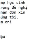 Soạn bài Tập làm văn: Ôn tập về viết đơn –  Em hãy viết đơn gửi Ban Giám hiệu xin được học môn tự chọn về ngoại ngữ hoặc tin học.