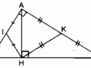 Bài 9.1, 9.2, 9.3 trang 95 SBT Toán 8 tập 1: Cho tam giác ABC vuông tại A, đường cao AH…Tính số đo góc IHK?