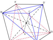 Bài 1.1, 1.2, 1.3 trang 11 SBT Hình học 12: Hãy chia hình chóp tứ giác đều thành tám hình chóp bằng nhau ?