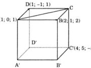 Bài tập 1, 2, 3 trang 68 Hình học 12: Hệ tọa độ trong không gian