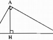 Bài 5, 6, 7, 8 trang 103 SBT Toán 9 tập 1: Đường cao của một tam giác vuông chia cạnh huyền thành hai đường thẳng có độ dài là 3 và 4, hãy tính hai cạnh góc vuông