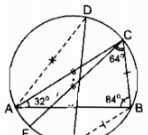 Bài 21, 22, 23 trang 102, 103 SBT Toán 9 tập 2: Cho tam giác cân ABC (AB = AC) nội tiếp đường tròn tâm O. Các đường phân giác của hai góc B và C cắt nhau ở E và cắt đường tròn lần lướt ở F và D. Chứng minh rằng tứ giác EBAF là một hình thoi