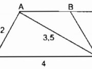 Bài 53, 54, 55, 56 trang 86 SBT Toán 8 tập 1: Dựng hình thang cân ABCD biết AD = 2cm, CD = 4cm, AC = 3,5cm