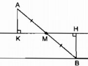 Bài 128, 129, 130, 131 trang 96 SBT Toán 8 tập 1: Hình chữ nhật ABCD có cạnh AD bằng nửa đường chéo AC. Tính góc nhọn tạo bởi hai đường chéo