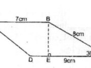 Bài 36, 37, 38 trang 161, 162 SBT Toán 8 tập 1: Diện tích hình bình hành bằng 24cm2…Tính chu vi của hình bình hành