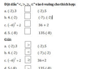 Bài 10, 11, 12, 13 trang 51, 52 SBT Toán 8 tập 2: Cho m < n, So sánh 5m và 5n; -3m và -3n