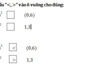 Bài 22, 23, 24, 25 trang 52, 53 SBT Toán 8 tập 2: So sánh \({m^2}\) và m