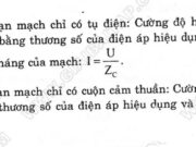 Bài 1, 2, 3, 4, 5 trang 74 Lý lớp 12: Các mạch điện xoay chiều