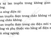 Bài 1, 2, 3, 4, 5, 6 trang 115 Sách giáo khoa Vật lý 12: Sóng điện từ