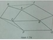 Bài 1.65, 1.66, 1.67, 1.67 trang 47 SBT Hình 10: Cho tứ giác ABCD. Gọi M, N, P và Q lần lượt là trung điểm… Chứng minh rằng Vecto M N = QP