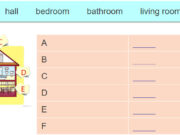 A closer look 1 – Unit 2 – Sách Anh lớp 6 thí điểm: Think of a room. In pairs, ask and answer questions to guess the room. 