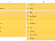 A closer look 1 – Unit 9 – Anh lớp 6 thí điểm:  Listen and write the words you hear in the appropriate column.