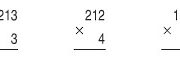 Nhân số có ba chữ số với số có một chữ số Toán 3: Bài 1, 2, 3, 4 trang 55 SGK Toán lớp 3