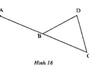 Bài 59, 60, 61, 62 trang 136, 137 SBT Toán 6 tập 1: Đo các đoạn thẳng AB, BC, DB, DC rồi điền vào chỗ thiếu (…)